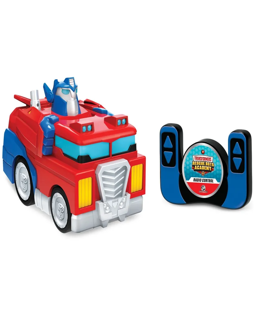 Transfomers Rescue Bots Academy Optimus Prime Rc Car