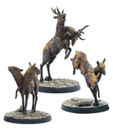 Modiphius Fallout Wasteland Warfare Creatures Radstag Herd 3 Figures