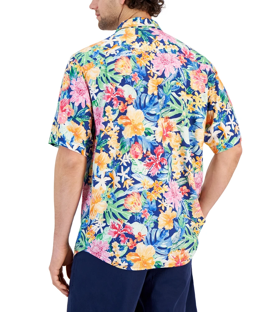 Tommy Bahama Men's Veracruz Cay Perfect Paradise Floral-Print Button-Down Shirt