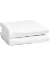 Certified Luxury 100 Egyptian Cotton Pillow Cases Set Of 2 Sateen Weave Soft Breathable Cooling Pillow Cases Set Of 2 Pillows
