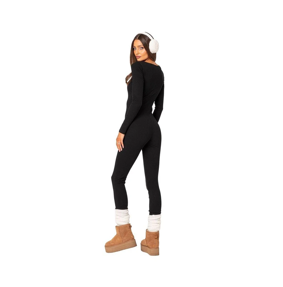 Women's Cloud 9 ribbed jumpsuit