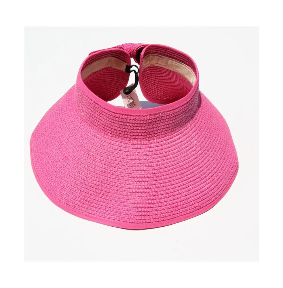 Haute Edition Women's Roll Up Packable Sun Visor Hat