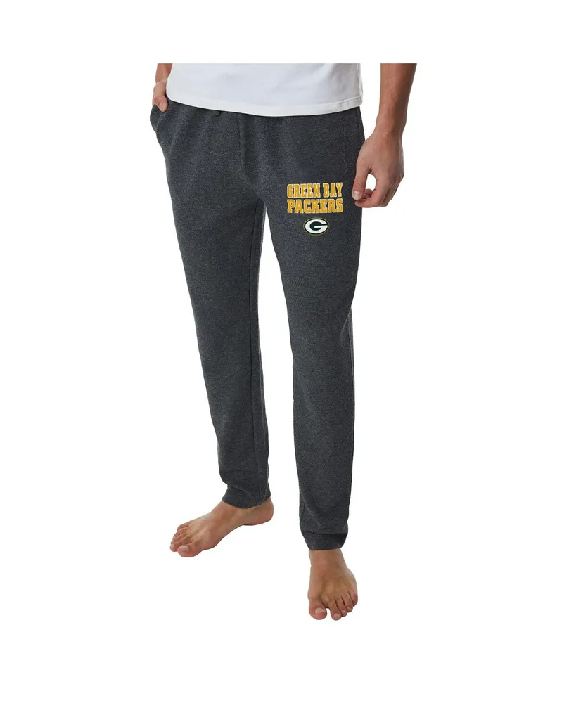 Concepts Sport Men's Concepts Sport Charcoal Green Bay Packers Resonance  Tapered Lounge Pants