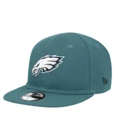 Infant Boys and Girls New Era Midnight Green Philadelphia Eagles My 1st 9FIFTY Adjustable Hat