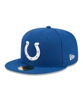 Men's New Era Royal Indianapolis Colts Main Patch 59FIFTY Fitted Hat