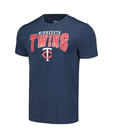 Men's Concepts Sport Charcoal, Navy Minnesota Twins Meter T-shirt and Pants Sleep Set