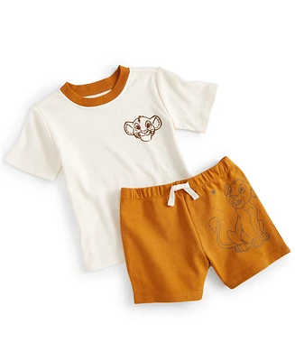 Disney Baby The Lion King T-Shirt & Shorts, 2 Piece Set