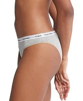 Calvin Klein Women's 3-Pk. Modern Logo Low-Rise Bikini Underwear QD5207