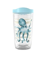 Tervis Sara Berrenson Atlantica Collection Made in Usa Double Walled Insulated Tumbler Travel Cup Keeps Drinks Cold & Hot, 16oz