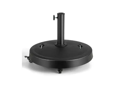 20.5Inch Outdoor Umbrella Base with Wheels and Handles