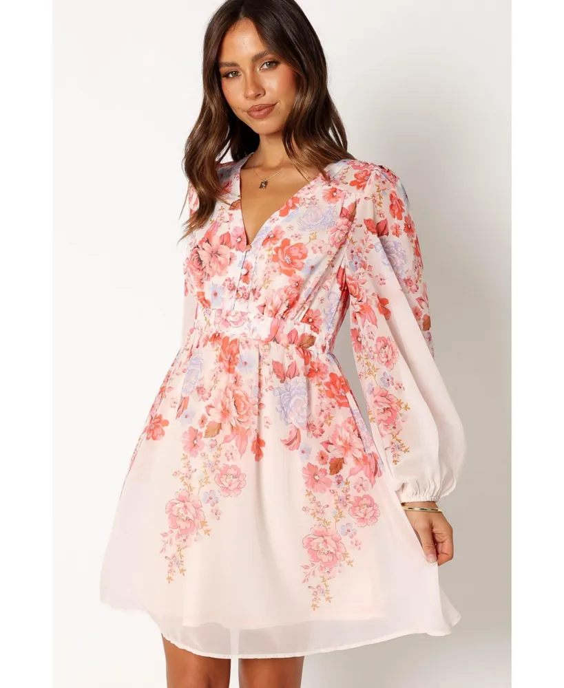 Petal And Pup Hattie Long Sleeve Mini Women's Dress | Foxvalley Mall