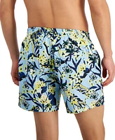 Boss by Hugo Men's Piranha Graphic 5.3" Swim Trunks