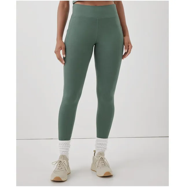 Women's Jacquard Knit Pocket Legging made with Organic Cotton, Pact