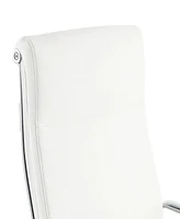 Office Star 48" Fabric, Chrome High Back Manager's Chair