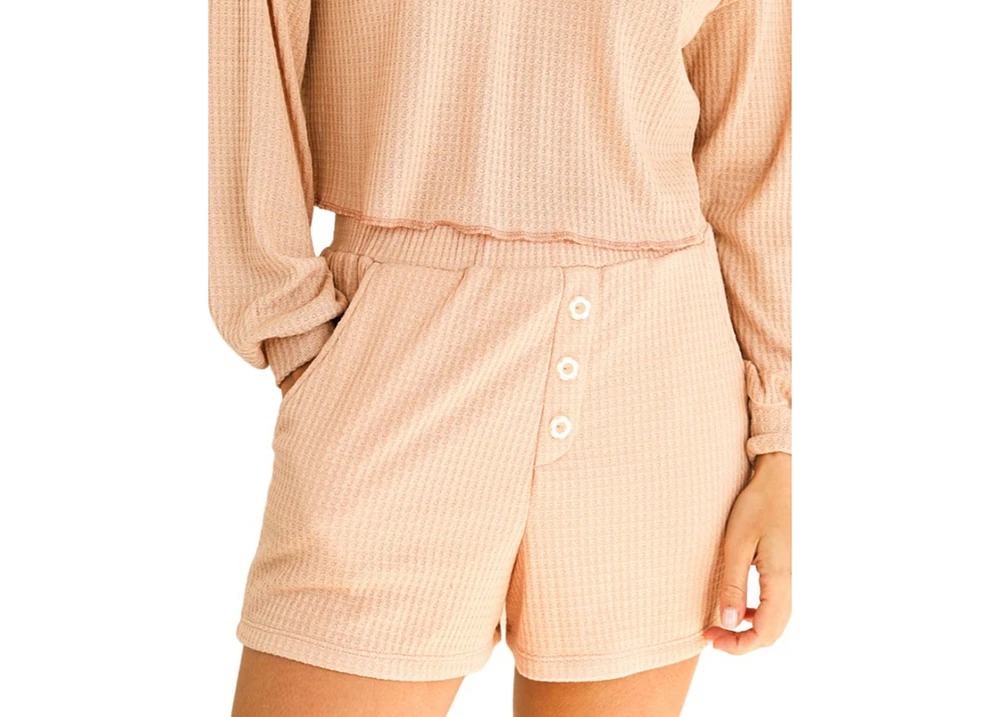 Cozy Comfy Stretch Waist Shorts