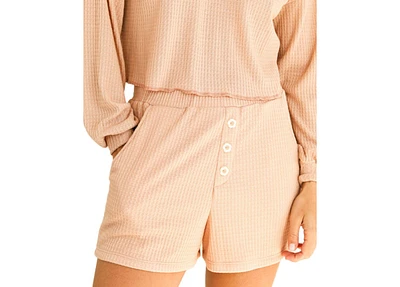 Cozy Comfy Stretch Waist Shorts