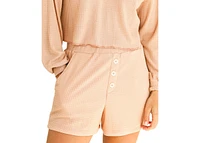 Cozy Comfy Stretch Waist Shorts