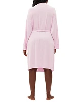 GAPBody Women's Long-Sleeve Ribbed Belted Robe