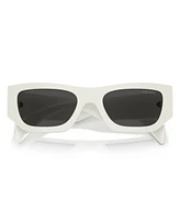 Prada Rectangular Unisex Sunglasses, Pr A01S
