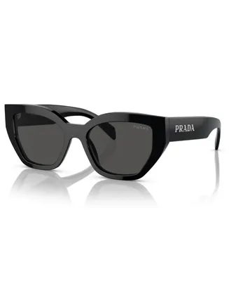 Prada Women's Low Bridge Fit Sunglasses Pr A09SF