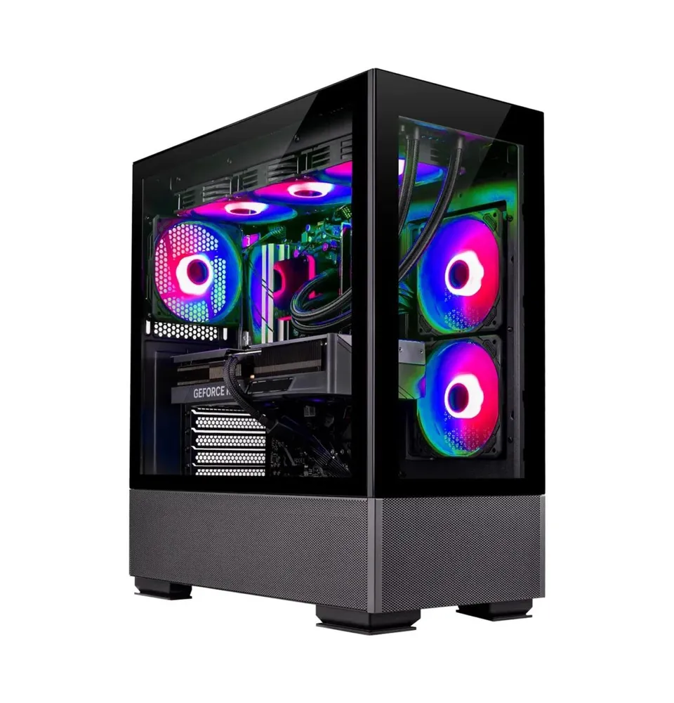 Skytech Gaming Skytech Azure Gaming Pc, Ryzen 7 7800X3D, Rtx 4070 Ti, 1TB Nvme, 32GB Ram, Windows 11 Home, Rgb Keyboard and Rgb Mouse Included