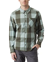Bass Outdoor Men's Cool Plaid Long-Sleeve Shirt