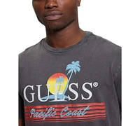 Guess Men's Pacific Coast Logo Graphic T-Shirt