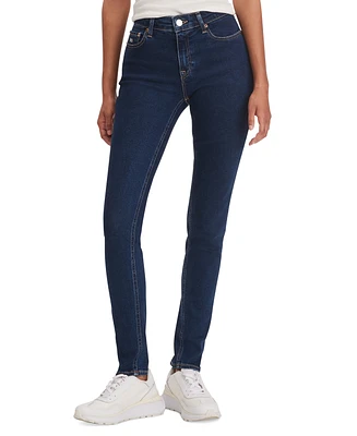Tommy Jeans Women's Nora Mid Rise Skinny-Leg