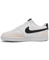 Nike Women's Court Vision Low Casual Sneakers from Finish Line