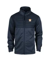 Men's Dunbrooke Heather Navy Houston Astros Explorer Full-Zip Jacket