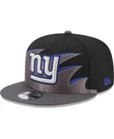 Men's New Era Black New York Giants Tidal Wave 9FIFTY Snapback Hat