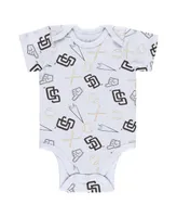 Baby Boys and Girls Wear by Erin Andrews Gray, White