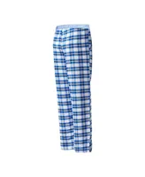 Women's Concepts Sport Royal, Black Los Angeles Dodgers Sienna Flannel Sleep Pants