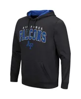 Men's Colosseum Air Force Falcons Resistance Pullover Hoodie