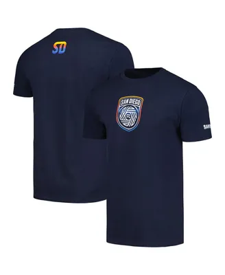 Men's and Women's Navy San Diego Fc Chrome T-shirt