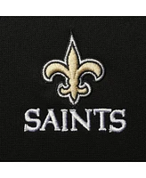 Men's Dunbrooke Black, Realtree Camo New Orleans Saints Decoy Tech Fleece Full-Zip Hoodie