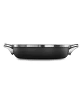 Calphalon Premier Space-Saving Hard-Anodized Aluminum Nonstick 12" Everyday Pan with Lid