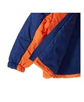 Bear paw Little Boys Color block Fleece Lined Puffer Coat with Hood