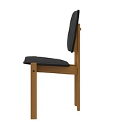 Manhattan Comfort Gales -Piece Mdf Dining Chair With Solid Wood Legs