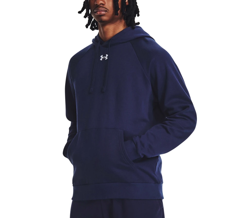 Under Armour Men's Rival Logo Embroidered Fleece Hoodie