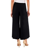 Vince Camuto Women's Pull On Wide Leg Ankle Pants
