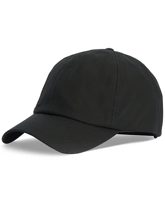 Barbour Men's Logo Embroidered Waxed Sports Cap