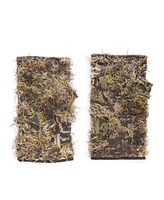 Muk Luks Men's Fingerless Camo Grass Gloves, Grassy, One Size