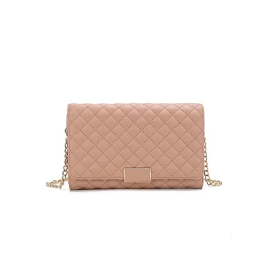 Mkf Collection Gretchen Quilted Women's Envelope Clutch Cross body by Mia K