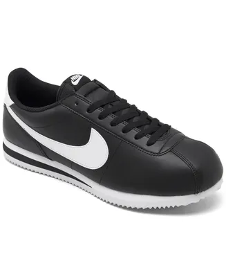 Nike Men's Classic Cortez Leather Casual Sneakers from Finish Line