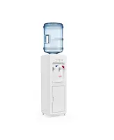 5 Gallons Hot and Cold Water Cooler Dispenser with Child Safety Lock