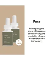 Pura Apple Orchards Smart Home Air Diffuser Fragrance - Smart Home Scent Refill - Up to 120-Hours of Premium Fragrance per Refill