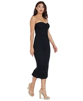 Dress the Population Women's Heather Strapless Bodycon