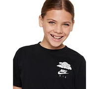 Nike Big Kids Sportswear Printed Crewneck T-Shirt