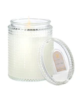 The Smell of Spring Textured Glass Candle, 15 oz
